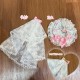 Tatata Vintage Floral Wall Blouses and JSK(Pre-Order/2 Colours/Full Payment Without Shipping)